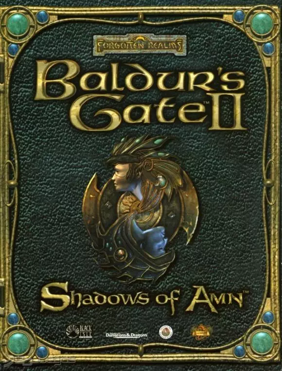 Carátula de Baldur's Gate II: Throne of Bhaal