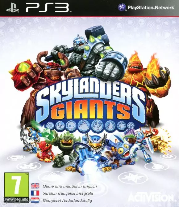 Carátula de Skylanders Giants