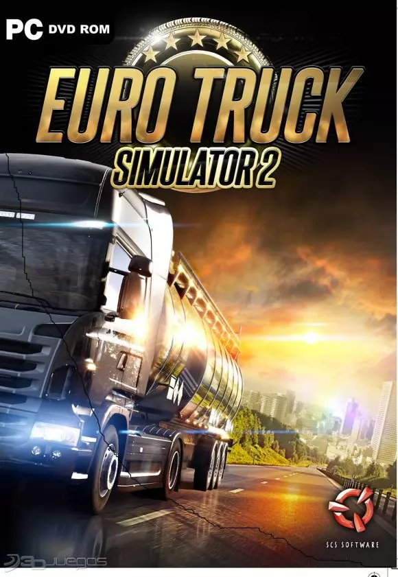 Carátula de Euro Truck Simulator 2