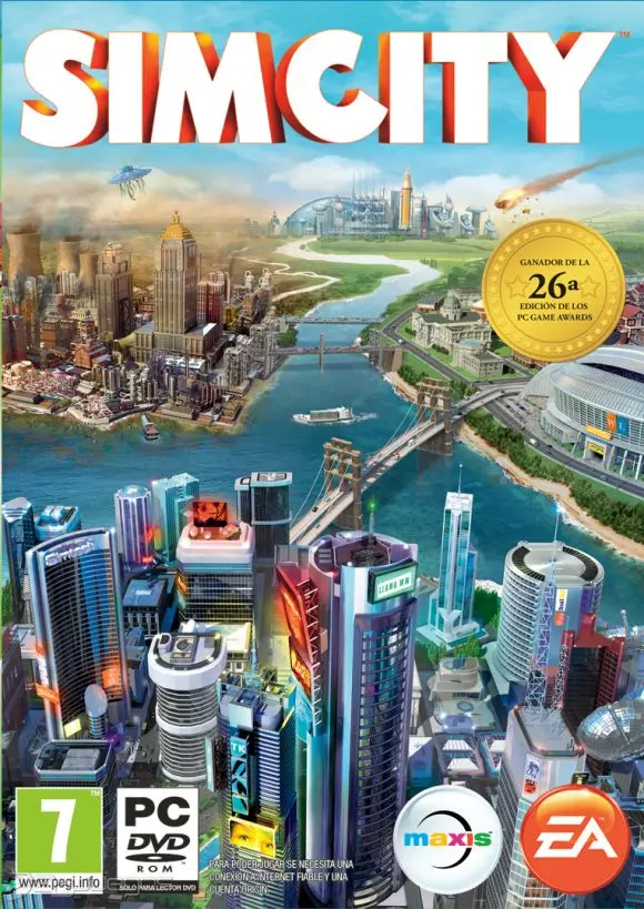 Carátula de SimCity (2013)