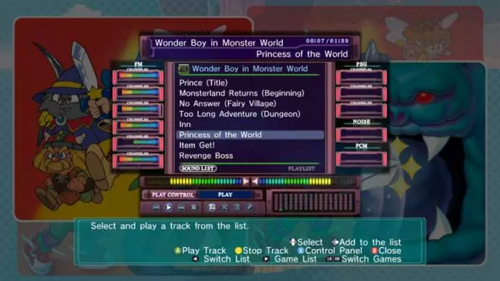 SEGA Vintage Monster World