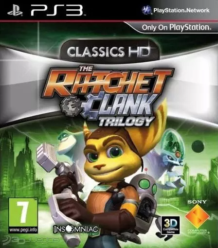 Carátula de Ratchet & Clank Trilogy HD
