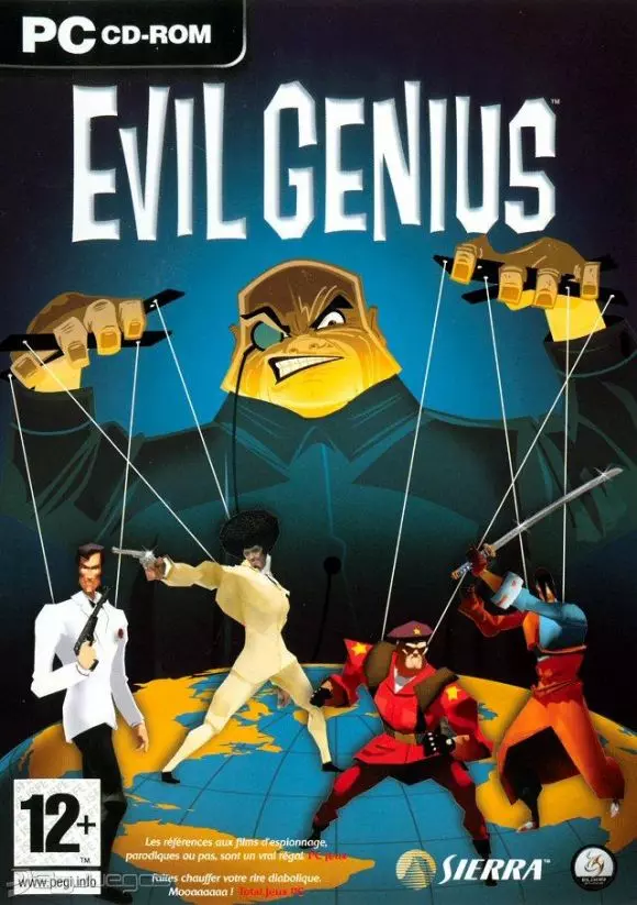 Carátula de Evil Genius