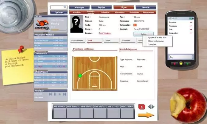 Basketball Pro Manager 2012