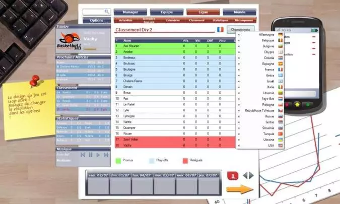 Basketball Pro Manager 2012 - PC