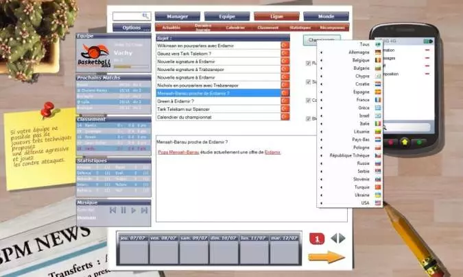 Basketball Pro Manager 2012