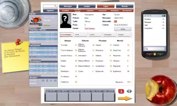 Basketball Pro Manager 2012 - PC
