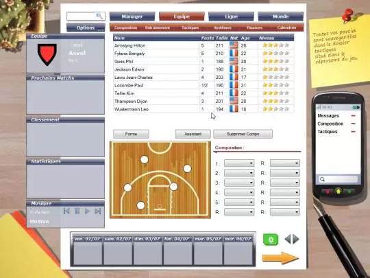 Basketball Pro Manager 2012