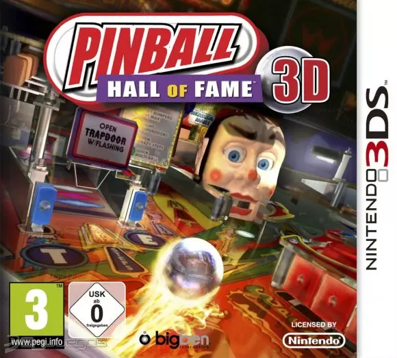 Carátula de Pinball: Hall of Fame 3D