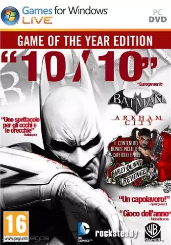 Carátula de Batman Arkham City: GOTY