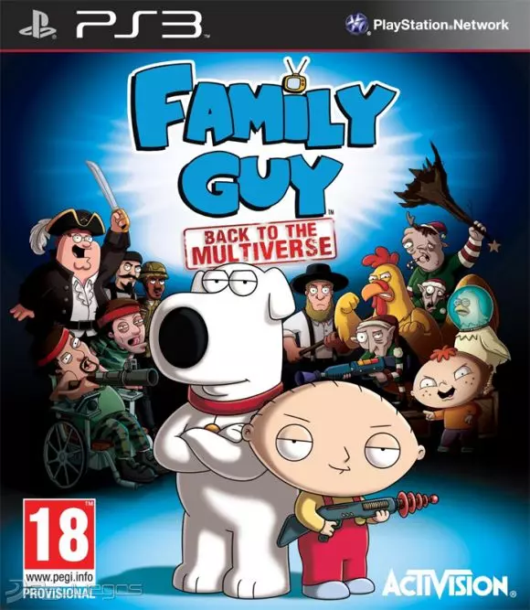 Carátula de Family Guy: Back to the Multiverse
