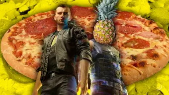 Cyberpunk 2077 le declara la guerra a la pizza con piña: Las autoridades de Night City la consideran ilegal