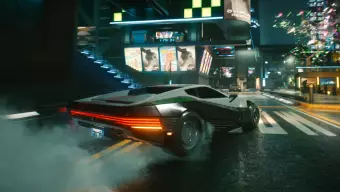 Si creías haberlo visto todo en Cyberpunk 2077, espera a ver cómo el tráfico de Night City sale de un lago