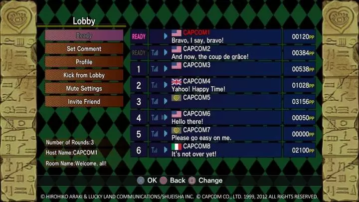 Jojo's Bizarre Adventure HD