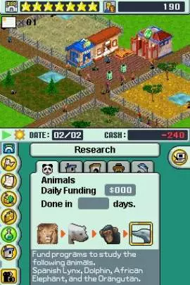 Zoo Tycoon 2 DS