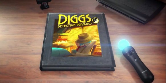 Wonderbook Diggs Detective Privado PS3