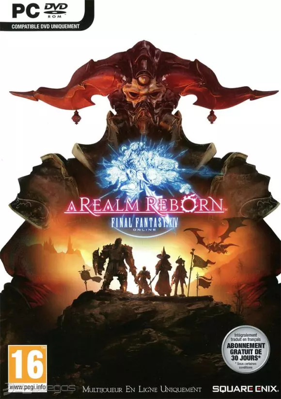 Carátula de Final Fantasy XIV: A Realm Reborn