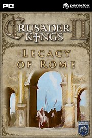 Carátula de Crusader Kings II - Legacy Rome - PC