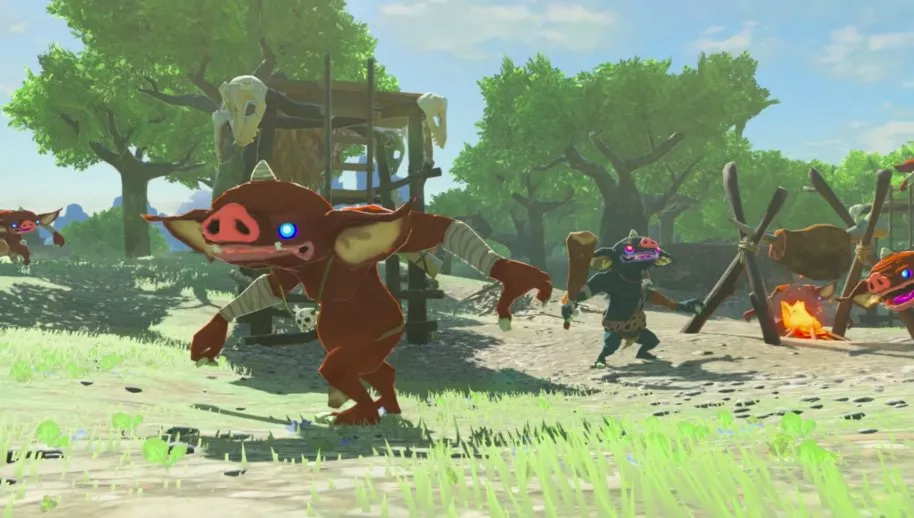 Zelda Breath of the Wild Nintendo Switch