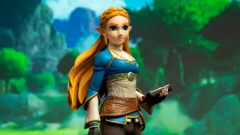 Presentan increíble estatua de la princesa Zelda de Breath of the Wild