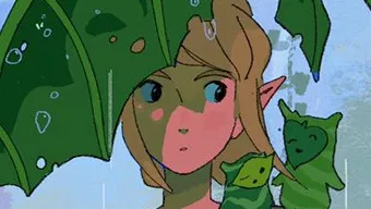 Estas ilustraciones de The Legend of Zelda Breath of the Wild al estilo Studio Ghibli te dejarán sin palabras