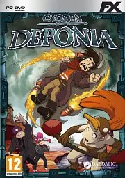Carátula de Caos en Deponia - PC