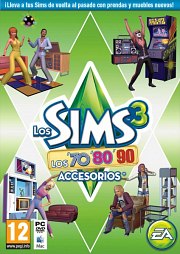 Carátula de Los Sims 3 - 70, 80 y 90 - PC