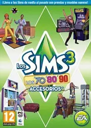 Carátula de Los Sims 3 - 70, 80 y 90 - Mac