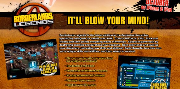 Borderlands Legends Borderlands Legends
