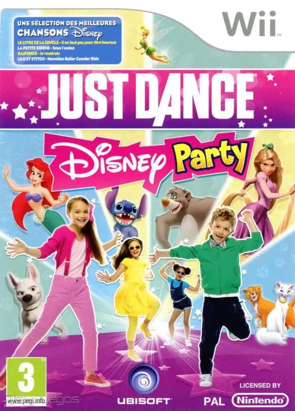 Carátula de Just Dance: Disney Party