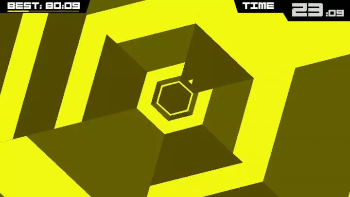 Super Hexagon - iOS