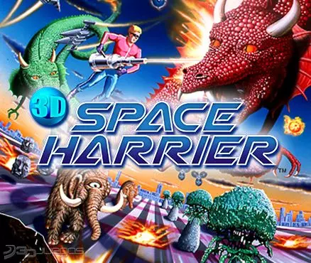 Carátula de Space Harrier