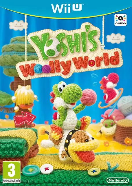 Carátula de Yoshi's Woolly World