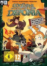 Carátula de Goodbye Deponia - Mac