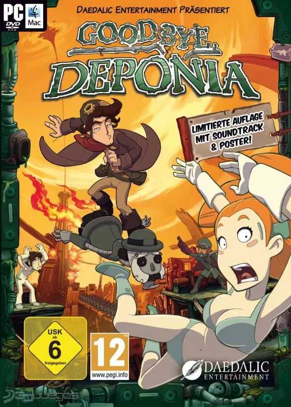 Carátula de Goodbye Deponia