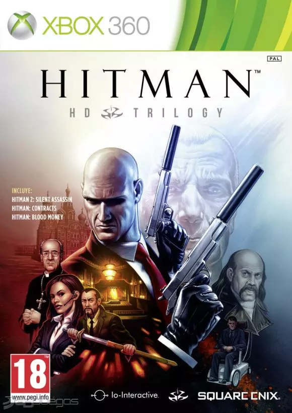 Carátula de Hitman HD Trilogy