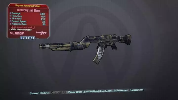 Borderlands 2 Sir Hammerlock´s - PC