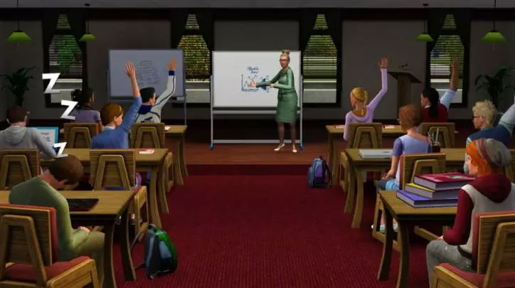 Los Sims 3: Movida en la Facultad