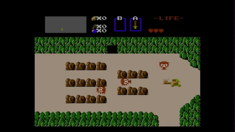 El primer Zelda fue uno de los impulsores del gameplay no-lineal de mundo abierto en consolas durante los 80. El primer Zelda fue uno de los impulsores del gameplay no-lineal de mundo abierto en consolas durante los 80.