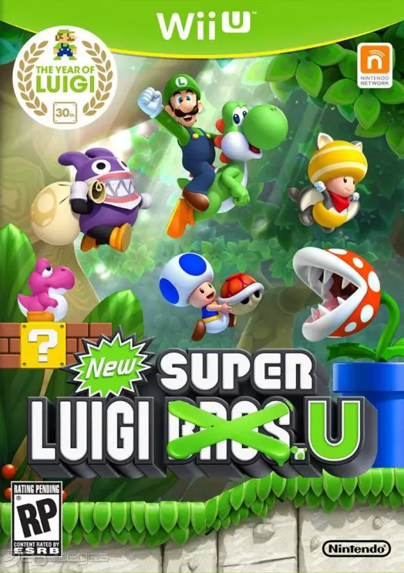 Carátula de New Super Luigi U