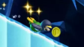 New Super Luigi U: Gameplay: Pingüino Expres