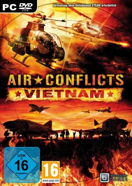 Carátula de Air Conflicts: Vietnam