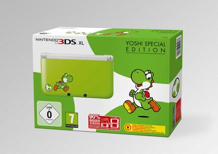 Una Nintendo 3DS XL Yoshi Special Edition acompañará al lanzamiento del juego en marzo