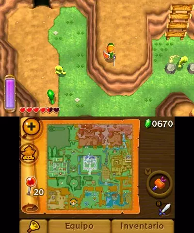 Zelda A Link Between Worlds 3DS