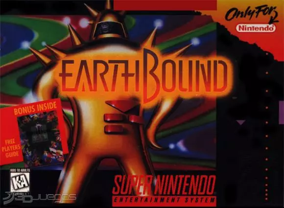 Carátula de Earthbound