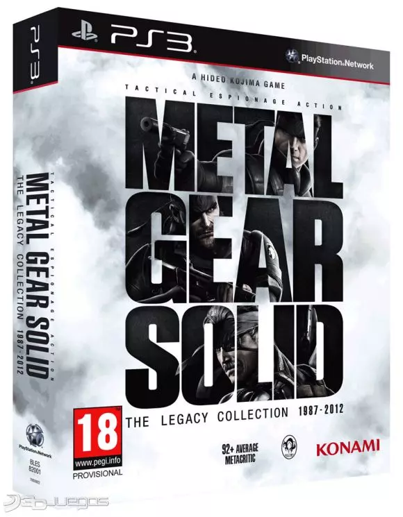 Carátula de Metal Gear: Legacy Collection