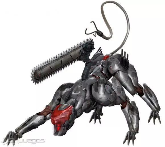 Carátula de Metal Gear Rising - Blade Wolf