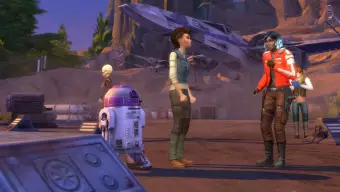 Los Sims 4 llegan a una galaxia muy lejana con Star Wars Viaje a Batuu, su nuevo Game Pack