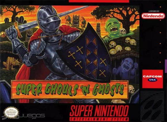 Carátula de Super Ghouls 'N Ghosts